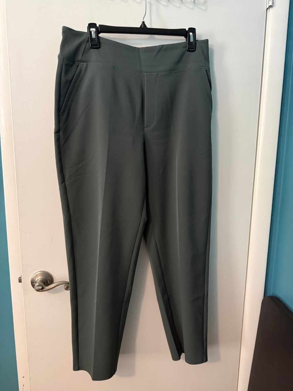Athleta Endless High Rise - Women's Olive Green Dress Pants